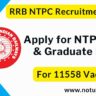 RRB NTPC Recruitment 2024 Application Open